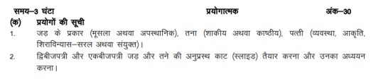 UP Board Class 11 Biology Syllabus 2023-24